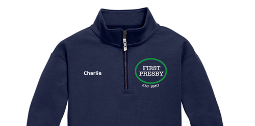Boys Cotton Quarter Zip